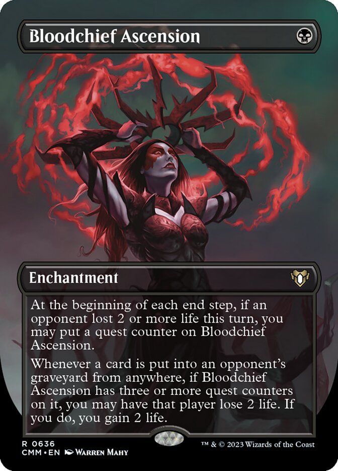 Bloodchief Ascension 636 (Commander Masters)  - Foil | Good Games Cannington