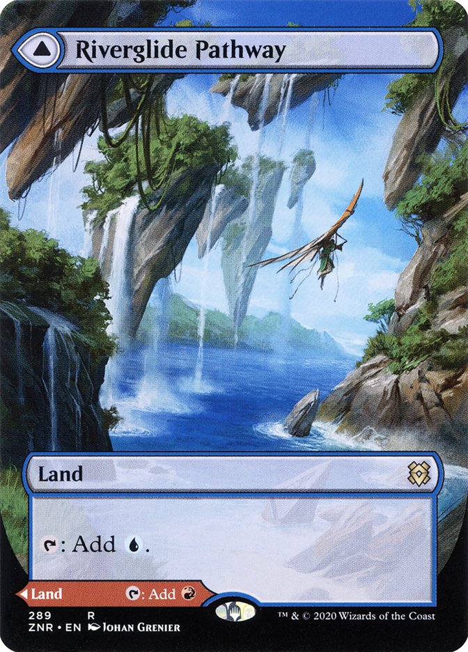 Riverglide Pathway // Lavaglide Pathway 289 (Zendikar Rising)  | Good Games Cannington
