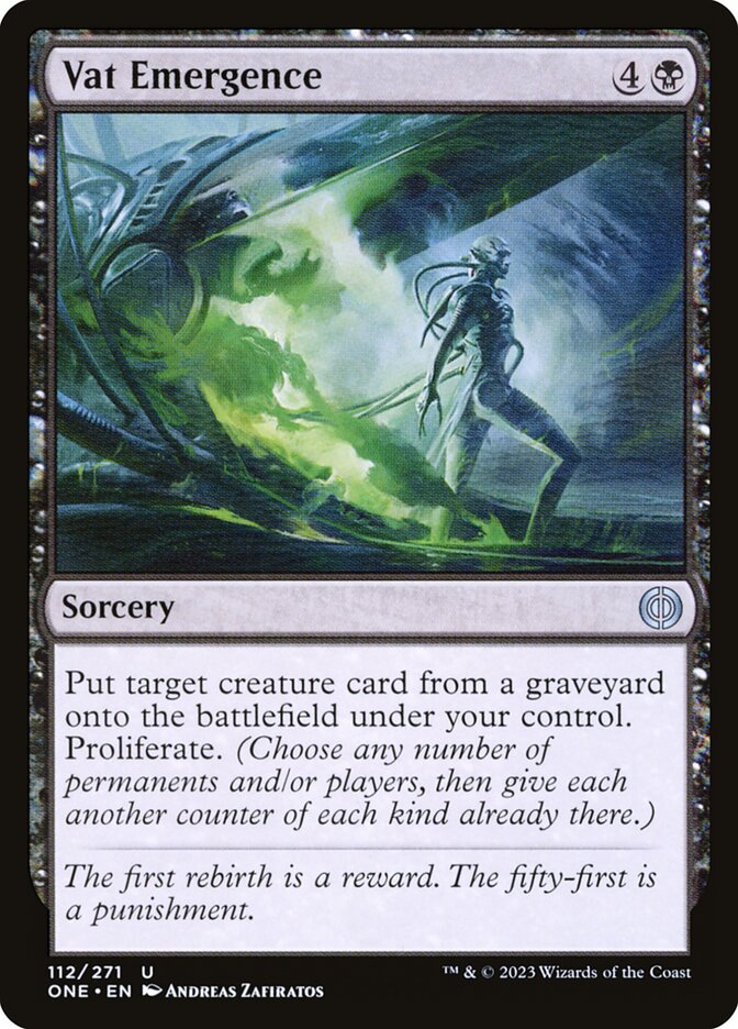 Vat Emergence 112/271 (Phyrexia: All Will Be One)  - Foil | Good Games Cannington