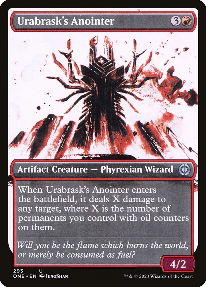 Urabrask's Anointer 293/271 (Phyrexia: All Will Be One)  - Showcase | Good Games Cannington