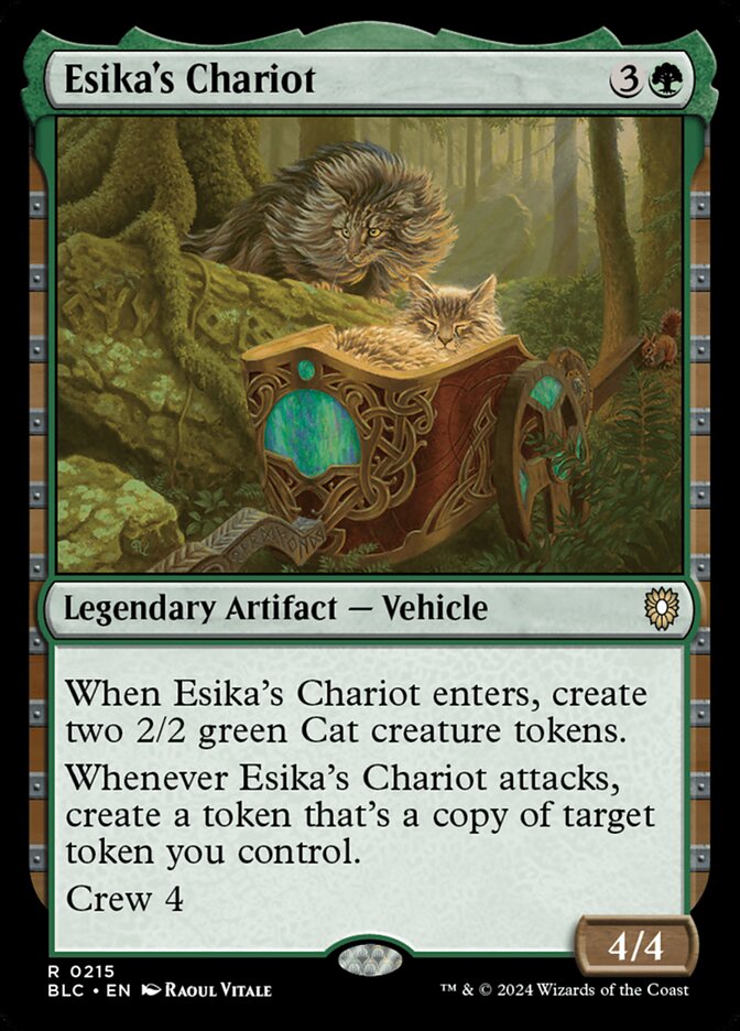 Esika's Chariot 215 (Commander: Bloomburrow)  | Good Games Cannington