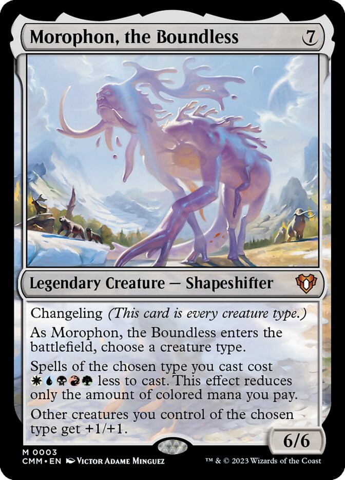 Morophon, the Boundless 3 (Commander Masters)  | Good Games Cannington