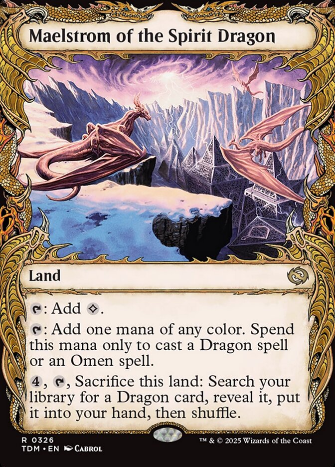 Maelstrom of the Spirit Dragon 326 (Tarkir: Dragonstorm)  | Good Games Cannington