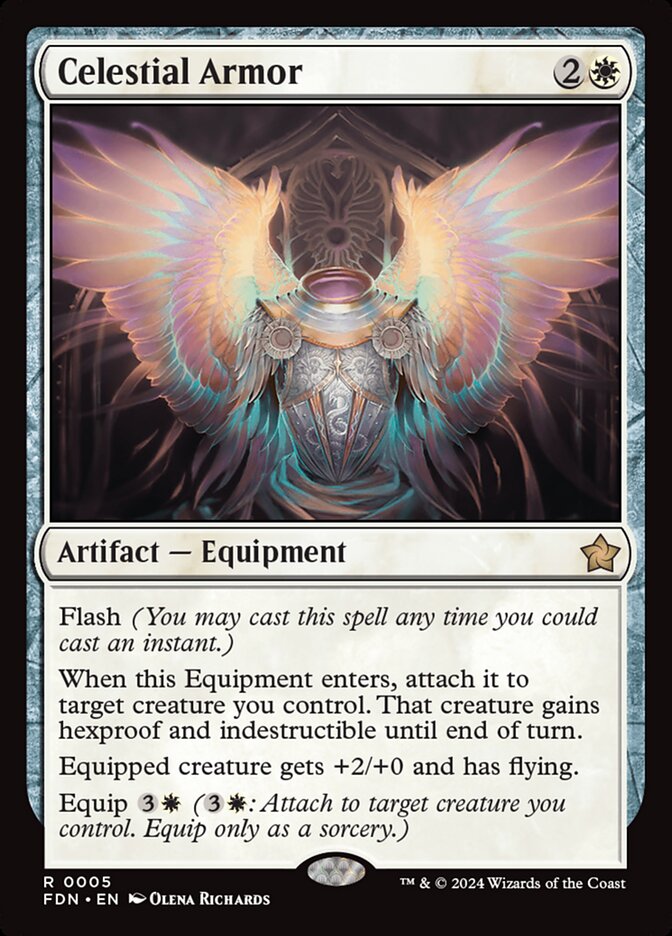 Celestial Armor 5/291 (Foundations)  | Good Games Cannington
