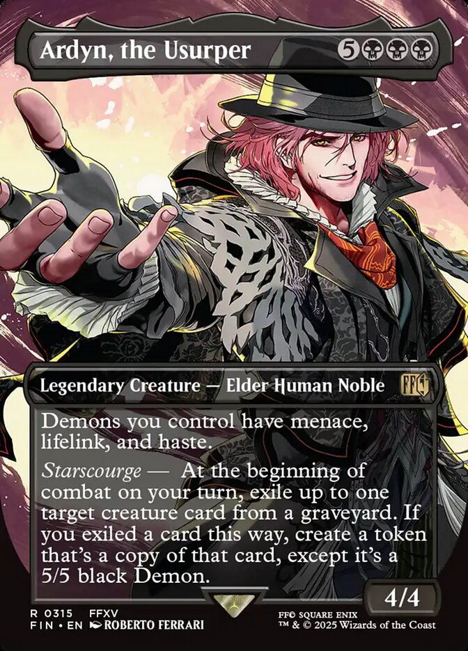 Ardyn, the Usurper 315/309 (FINAL FANTASY)  - Borderless | Good Games Cannington