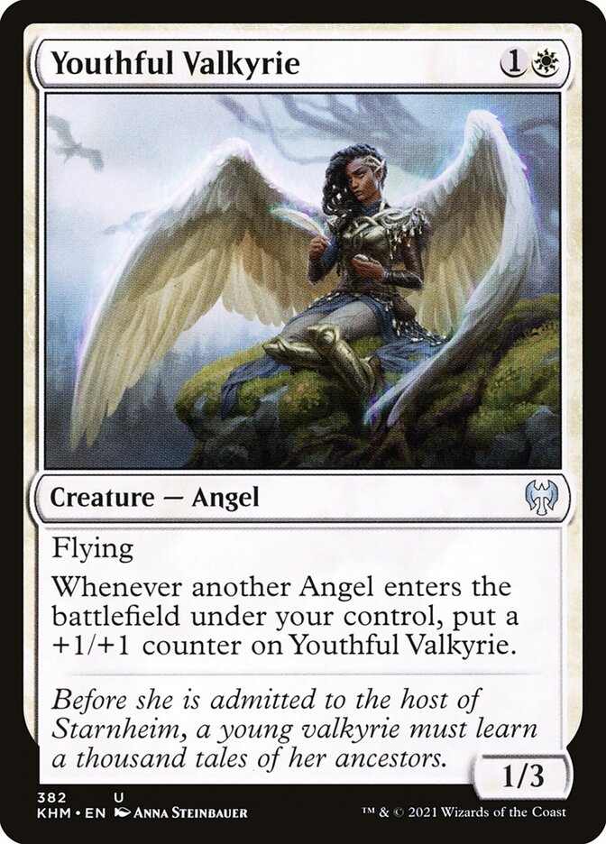Youthful Valkyrie 382 (Kaldheim)  | Good Games Cannington