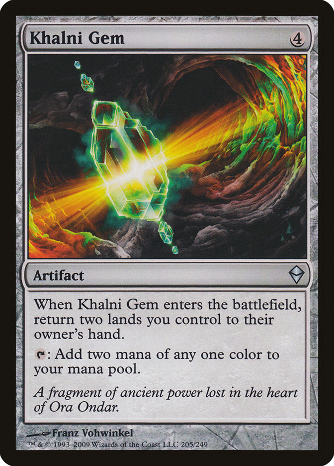Khalni Gem 205/249 (Zendikar)  | Good Games Cannington
