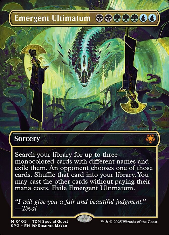 Emergent Ultimatum 105 (Special Guests)  - Foil | Good Games Cannington