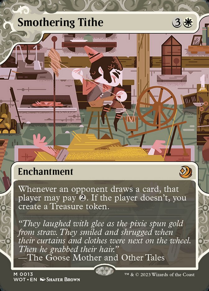 Smothering Tithe 13 (Wilds of Eldraine: Enchanting Tales)  - Showcase | Good Games Cannington
