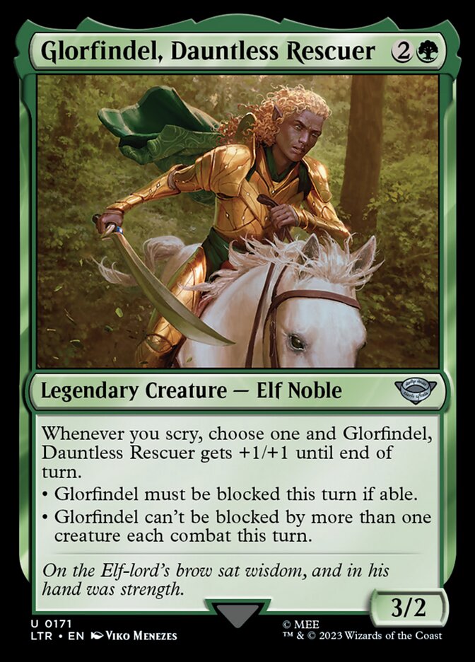 Glorfindel, Dauntless Rescuer 171 (Universes Beyond: The Lord of the Rings: Tales of Middle-earth)  | Good Games Cannington