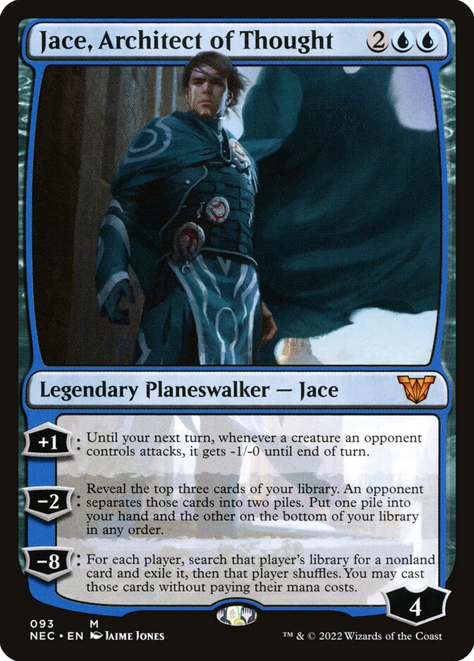 Jace, Architect of Thought 93/38 (Commander: Kamigawa: Neon Dynasty)  | Good Games Cannington