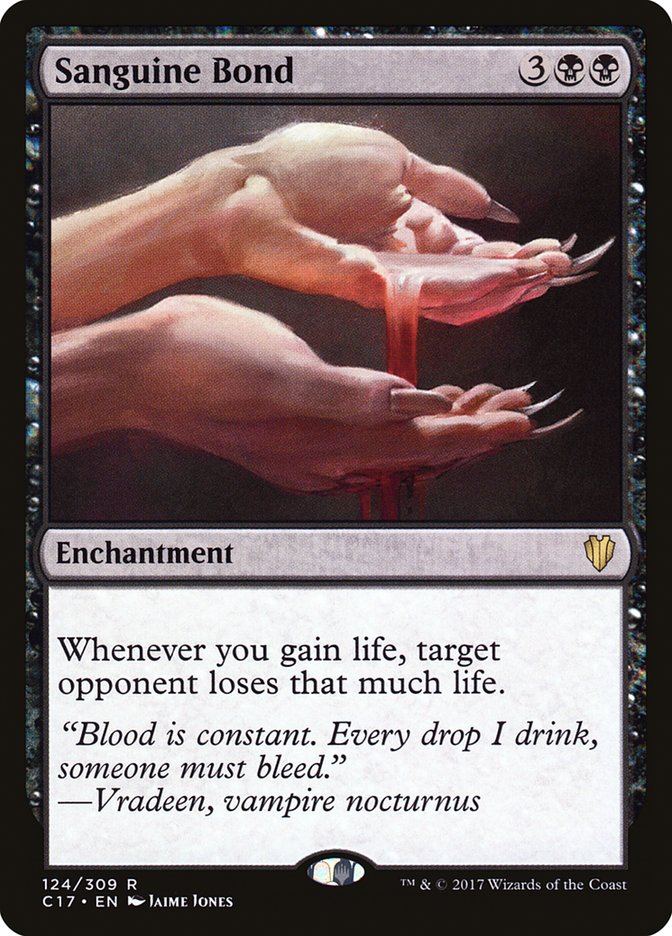 Sanguine Bond 124/309 (Commander 2017)  | Good Games Cannington