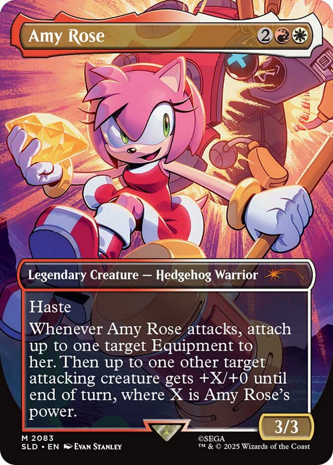 Amy Rose 2083 (Secret Lair Drop Series)  - Borderless | Good Games Cannington