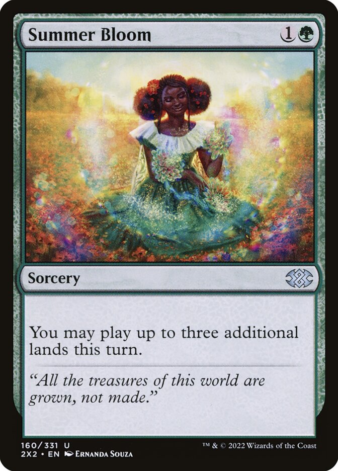 Summer Bloom 160/331 (Double Masters 2022)  - Foil | Good Games Cannington