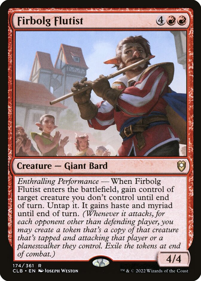 Firbolg Flutist 174 (Commander Legends: Battle for Baldur's Gate)  - Foil | Good Games Cannington