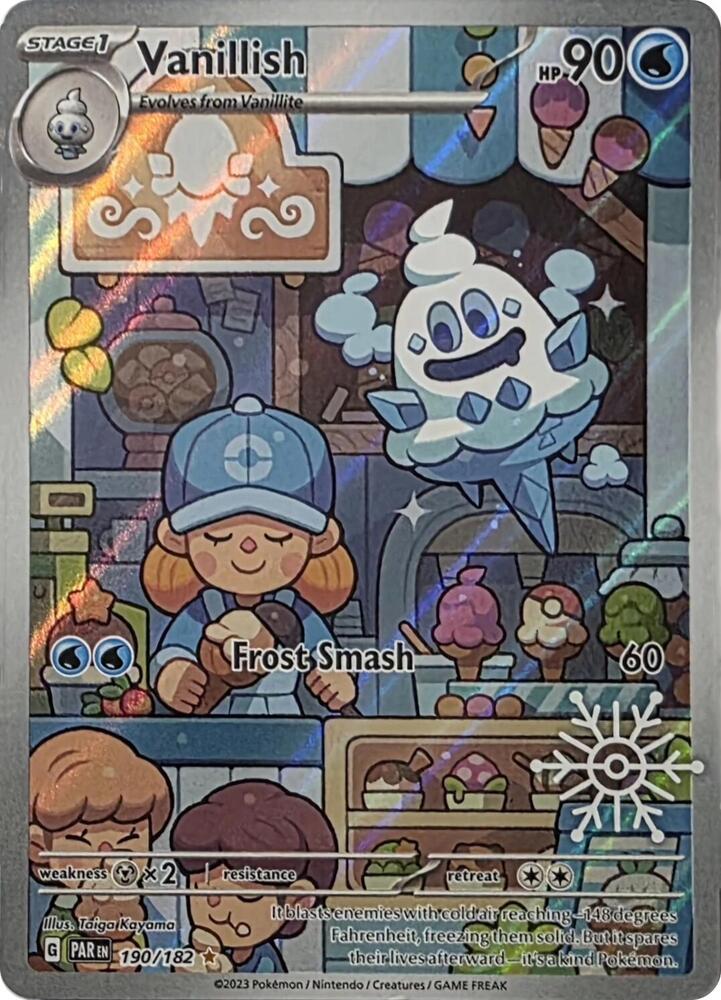 Vanillish Holiday Calendar 190/182 (Miscellaneous Cards & Products)  - Holofoil | Good Games Cannington