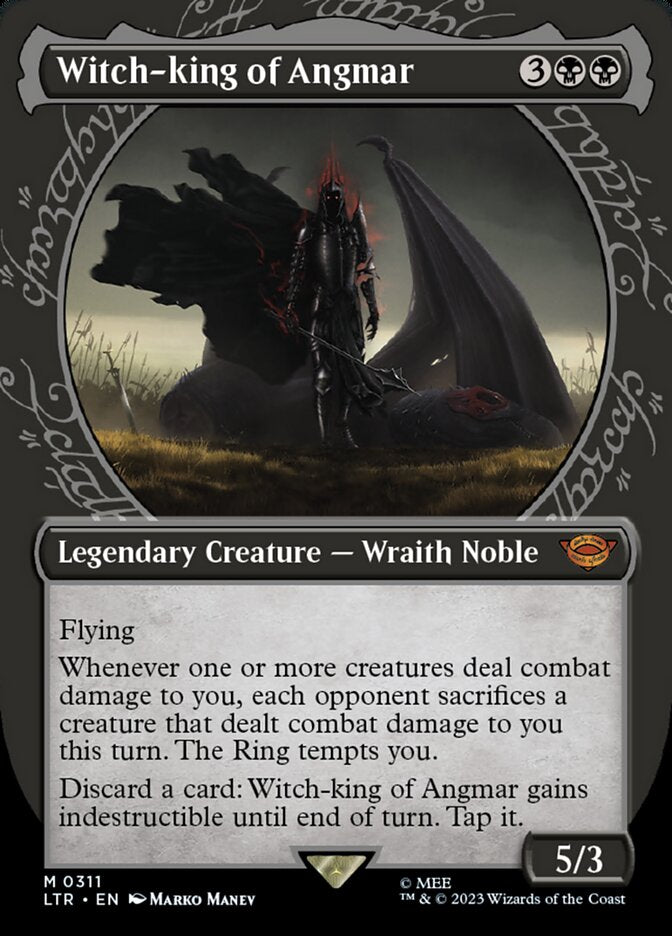 Witch-king of Angmar 311 (Universes Beyond: The Lord of the Rings: Tales of Middle-earth)  - Showcase Foil | Good Games Cannington