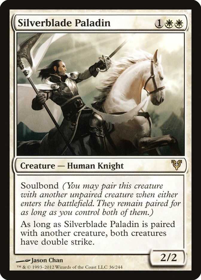 Silverblade Paladin 36 (Avacyn Restored)  | Good Games Cannington