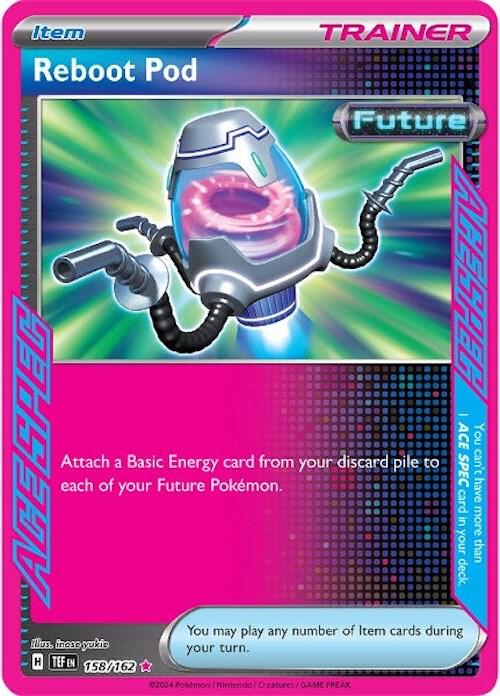 Reboot Pod 158/162 (SV05: Temporal Forces)  - Holofoil | Good Games Cannington