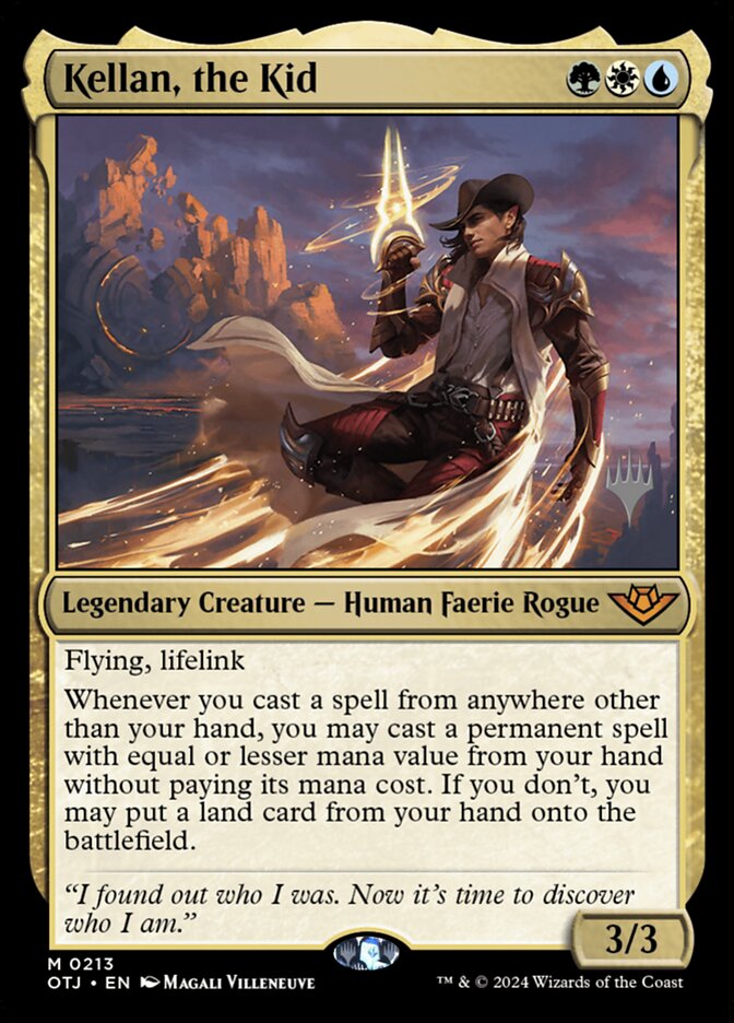 Kellan, the Kid 213 (Promo Pack: Outlaws of Thunder Junction)  - Foil | Good Games Cannington