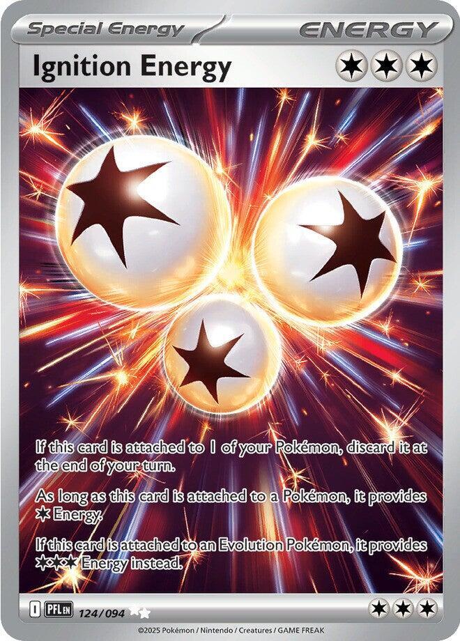 Ignition Energy 124/094 (ME02: Phantasmal Flames)  - Holofoil | Good Games Cannington