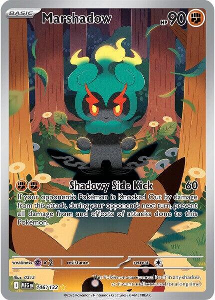 Marshadow 146/132 (ME01: Mega Evolution)  - Holofoil | Good Games Cannington