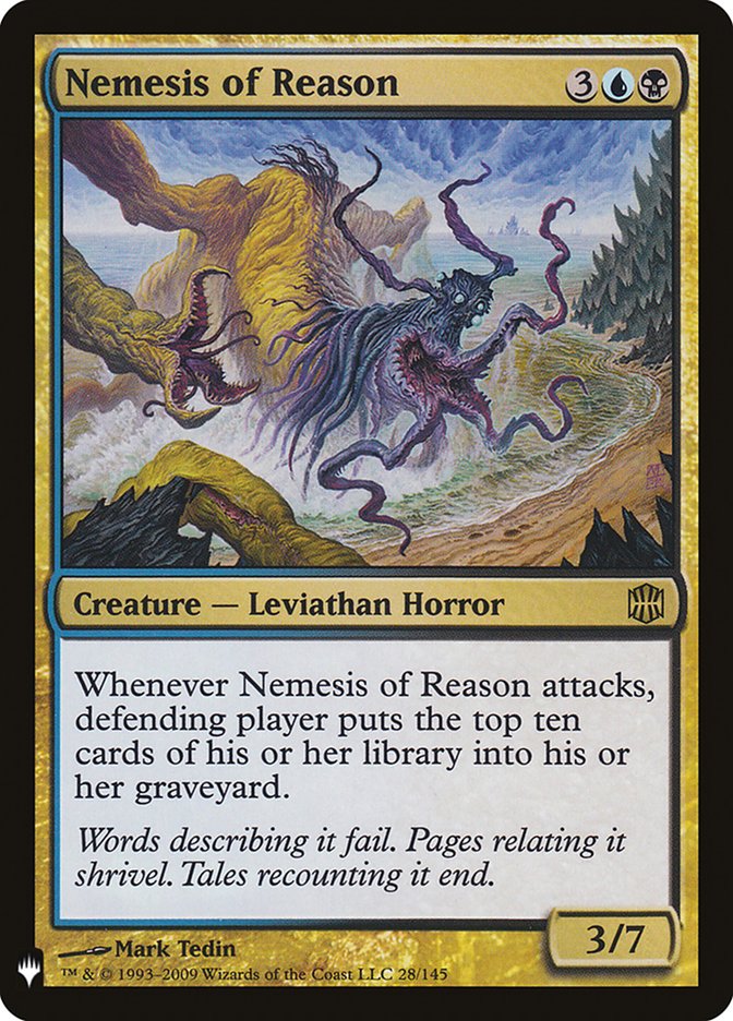 Nemesis of Reason 28/145 (The List Reprints)  | Good Games Cannington