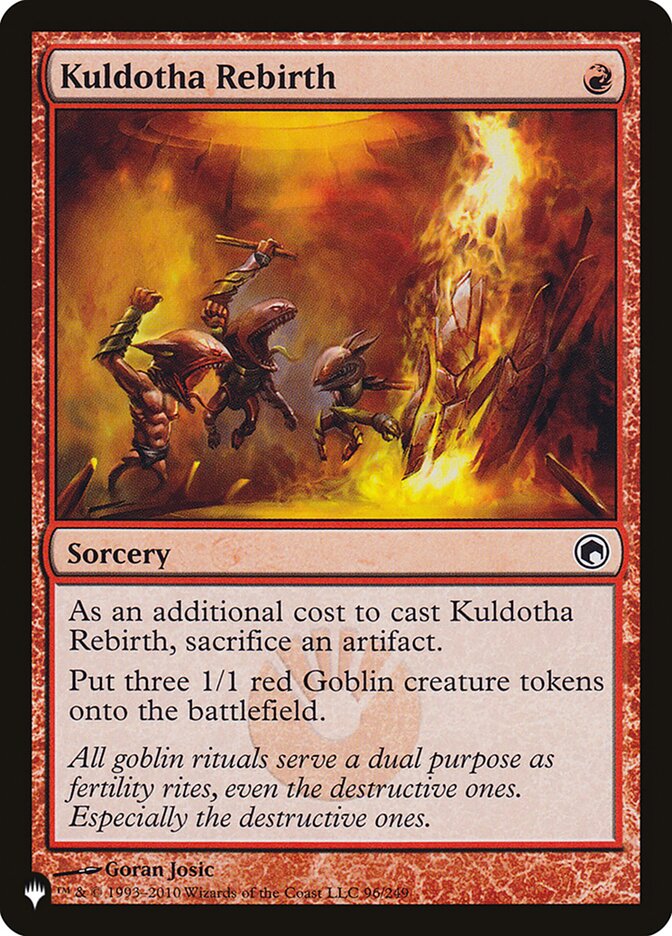 Kuldotha Rebirth 96/249 (The List Reprints)  | Good Games Cannington