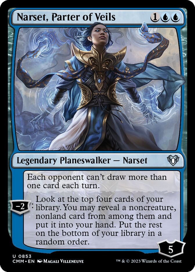 Narset, Parter of Veils 853/451 (Commander Masters)  | Good Games Cannington