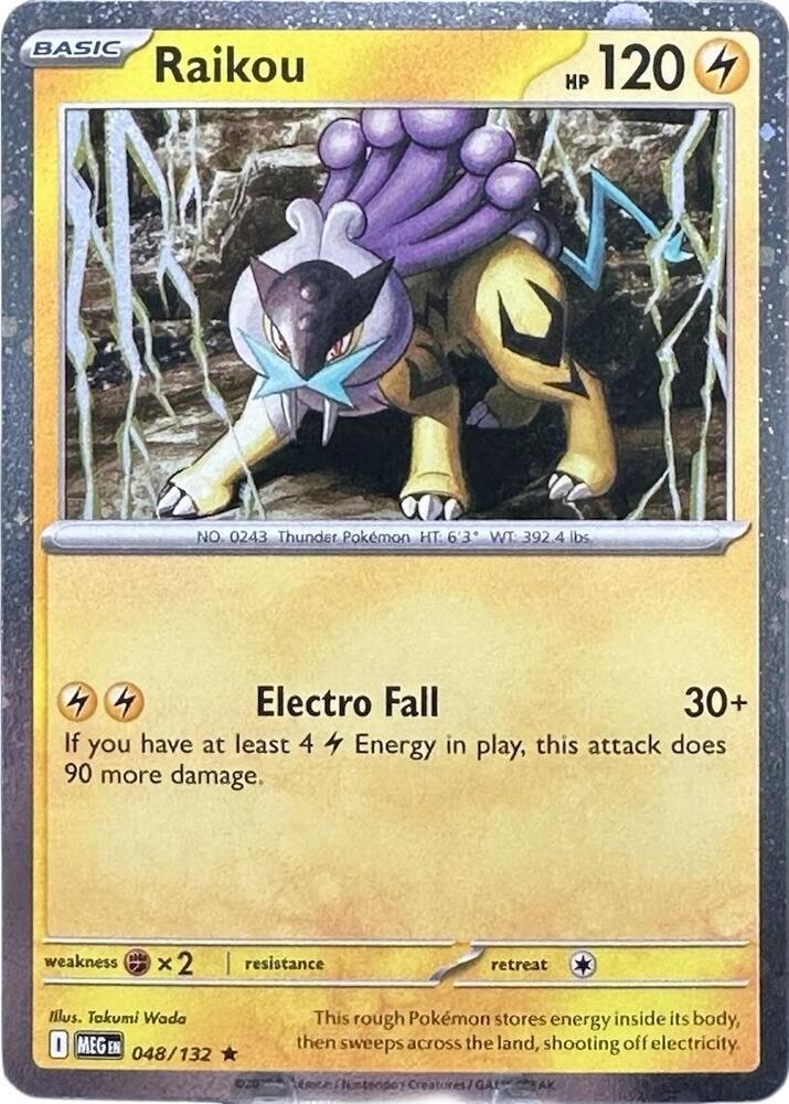 Raikou 048/132 (Miscellaneous Cards & Products)  - Cosmo Holofoil | Good Games Cannington
