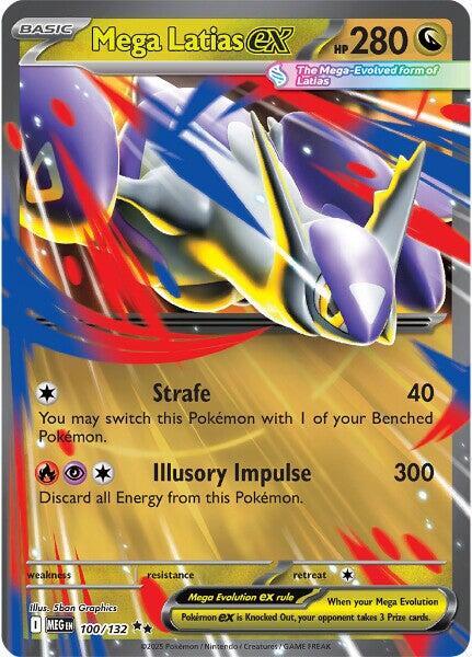 Mega Latias ex 100 132 (ME01: Mega Evolution)  - Holofoil | Good Games Cannington