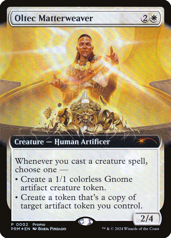 Oltec Matterweaver Extended Art 2 (Launch Party & Release Event Promos)  - Extended Art Foil | Good Games Cannington