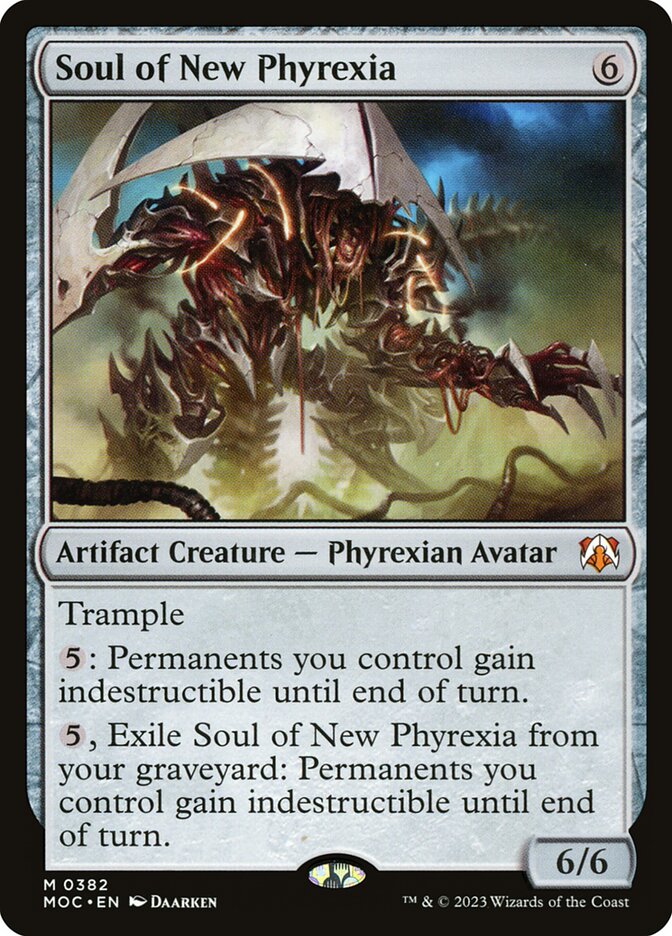 Soul of New Phyrexia 382/444 (Commander: March of the Machine)  | Good Games Cannington