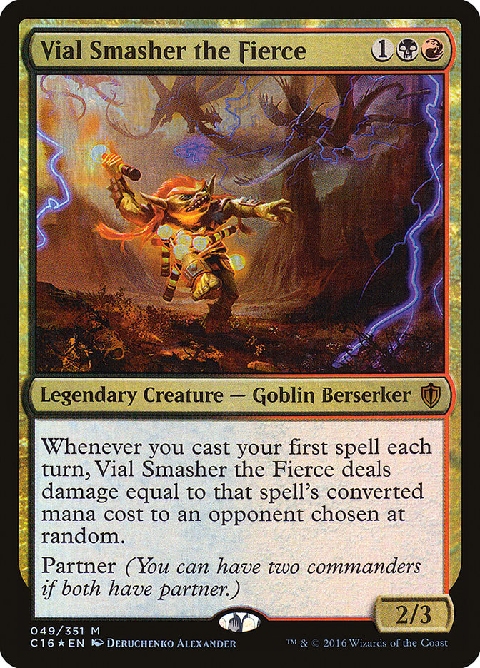 Vial Smasher the Fierce 49/351 (Commander 2016)  - Foil | Good Games Cannington