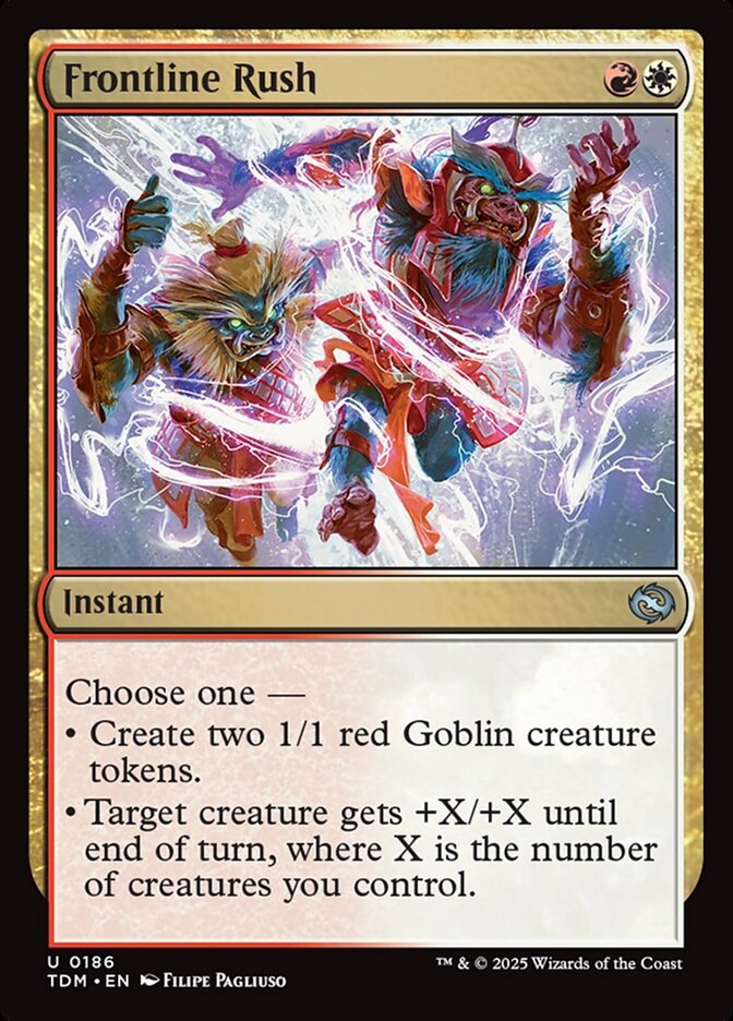 Frontline Rush 186 (Tarkir: Dragonstorm)  | Good Games Cannington