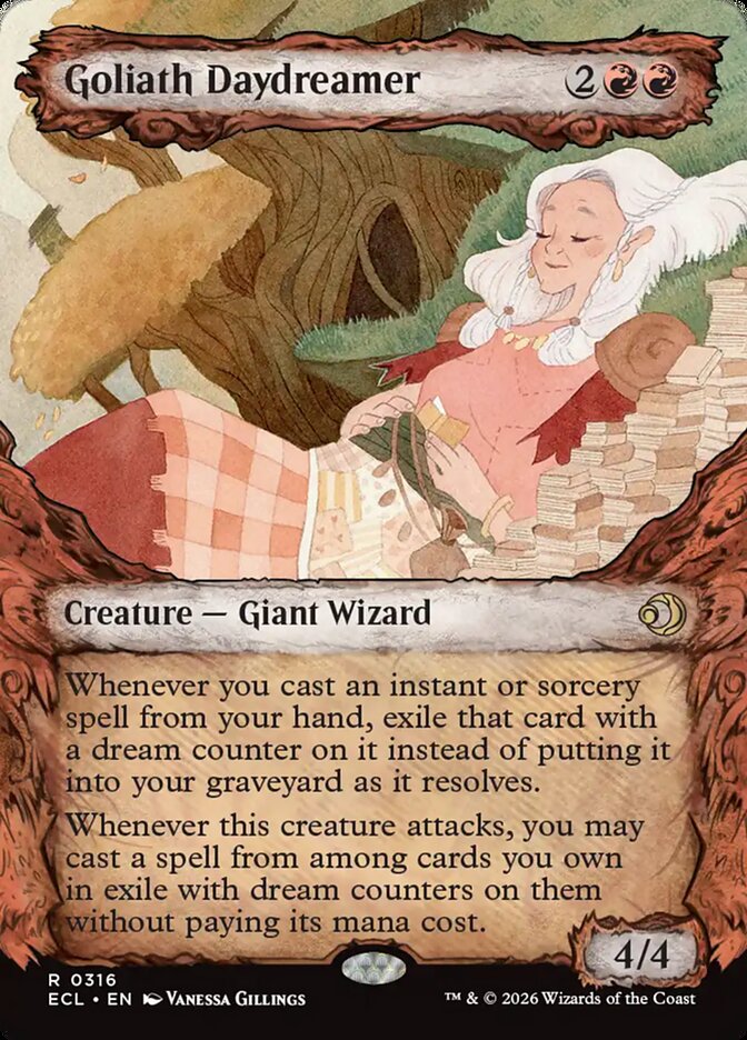 Goliath Daydreamer  316/273 (Lorwyn Eclipsed)  - Showcase Foil | Good Games Cannington