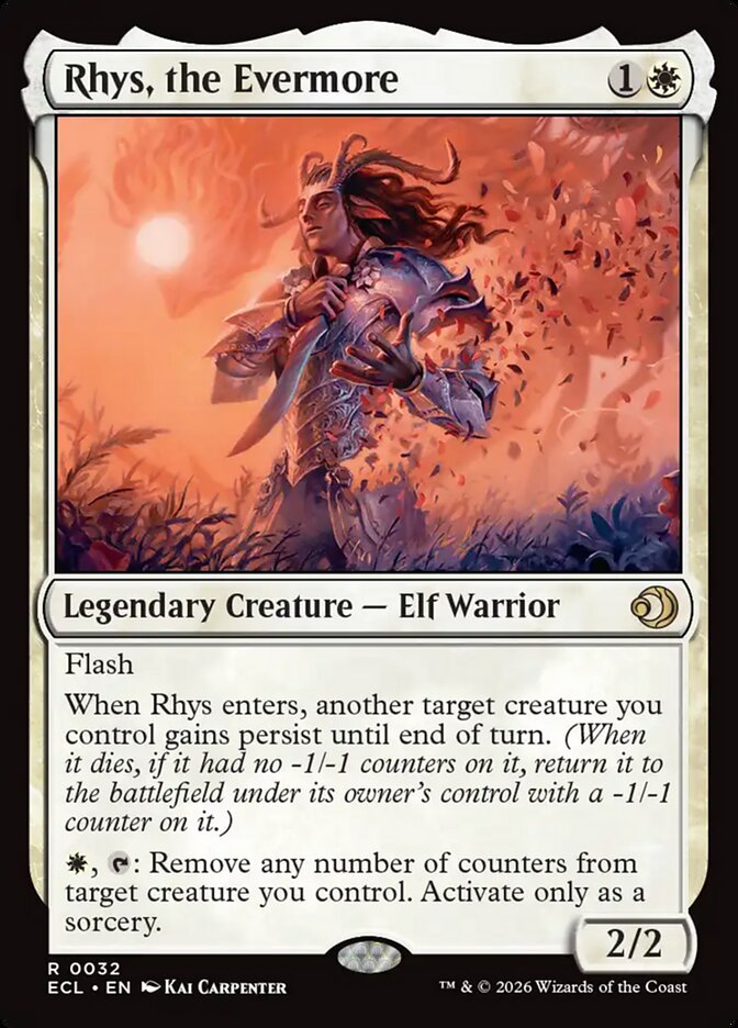 Rhys, the Evermore 32 (Lorwyn Eclipsed)  | Good Games Cannington