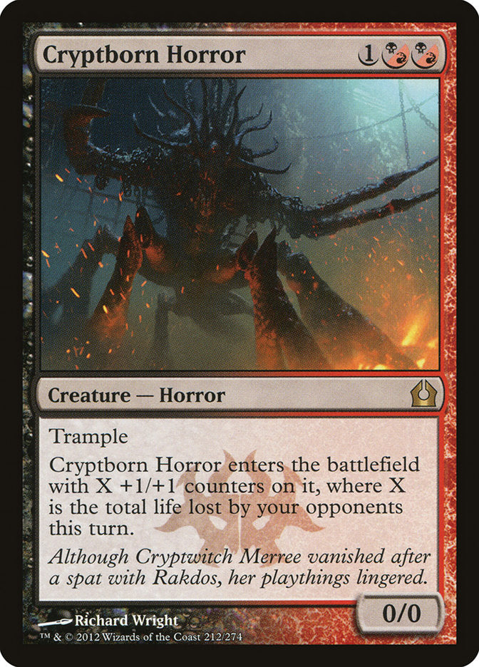 Cryptborn Horror 212/274 (Return to Ravnica)  | Good Games Cannington