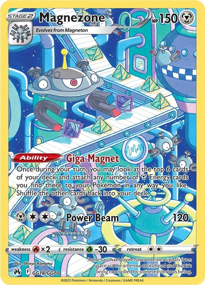 Magnezone GG18/GG70 (SWSH: Crown Zenith: Galarian Gallery)  - Holofoil | Good Games Cannington