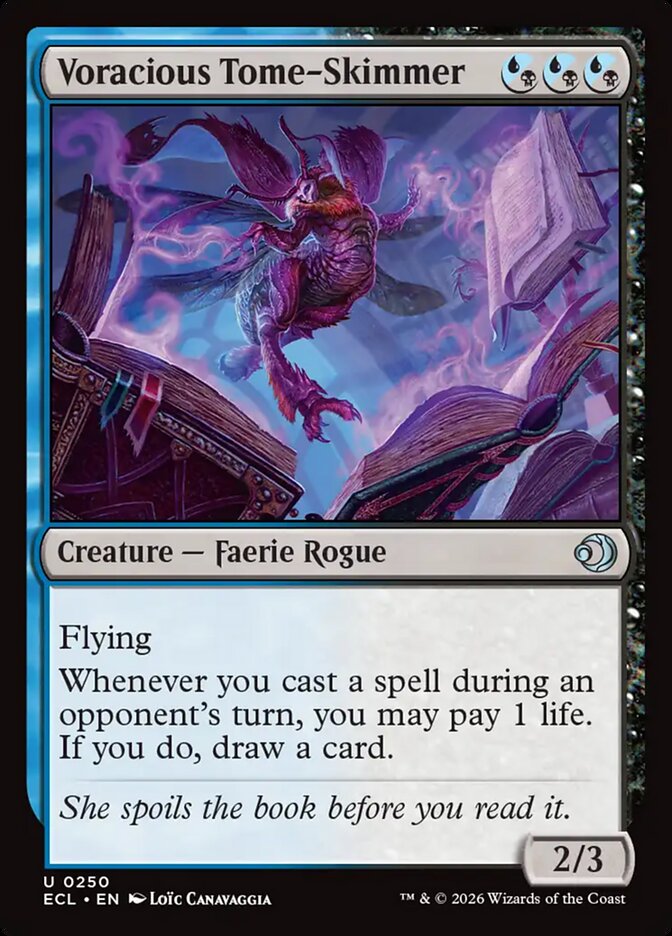 Voracious Tome-Skimmer 250 (Lorwyn Eclipsed)  | Good Games Cannington
