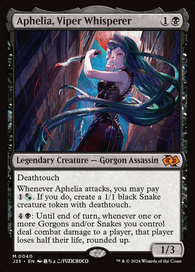 Aphelia, Viper Whisperer 40/779 (Foundations Jumpstart)  | Good Games Cannington