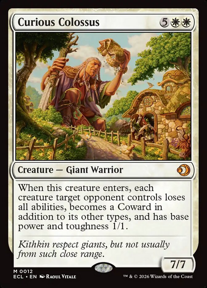 Curious Colossus 12/273 (Lorwyn Eclipsed)  | Good Games Cannington