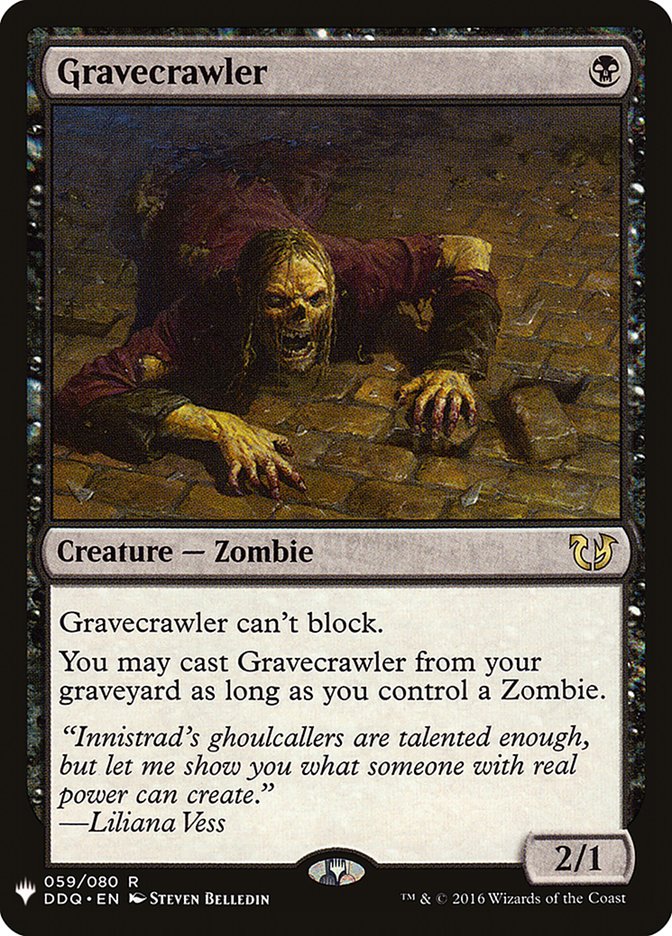 Gravecrawler DDQ-59/5075 (The List Reprints)  | Good Games Cannington