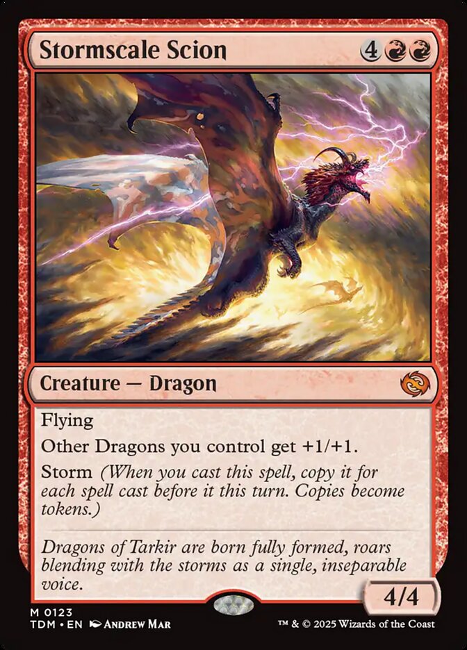 Stormscale Scion 123/291 (Tarkir: Dragonstorm)  | Good Games Cannington