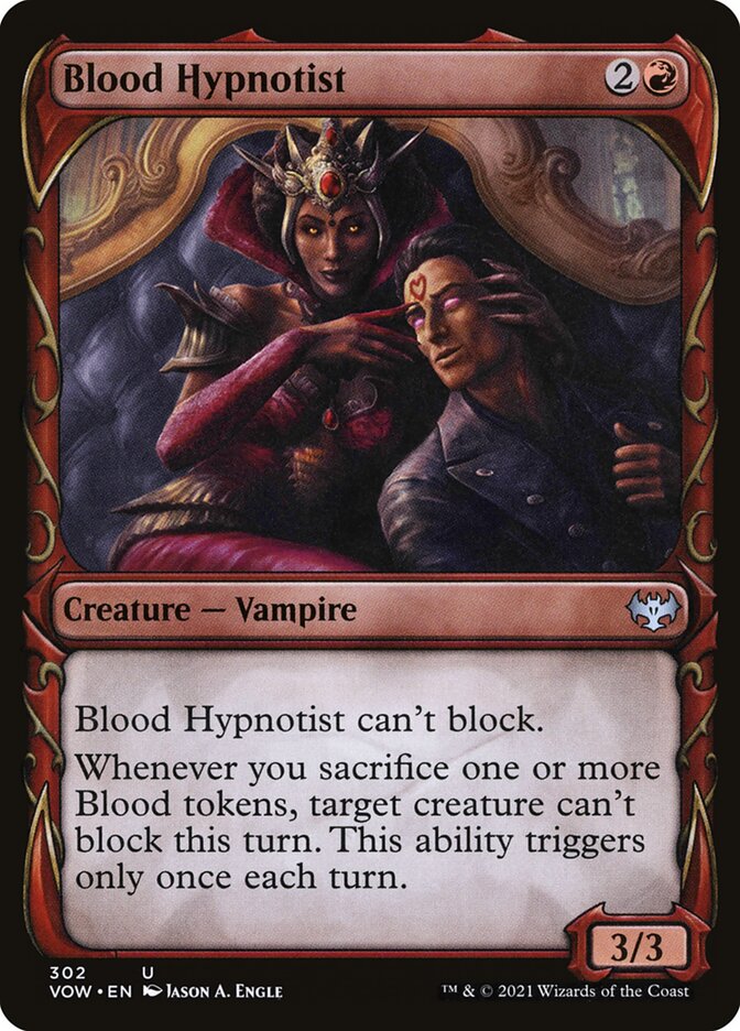 Blood Hypnotist 302 (Innistrad: Crimson Vow)  - Foil | Good Games Cannington