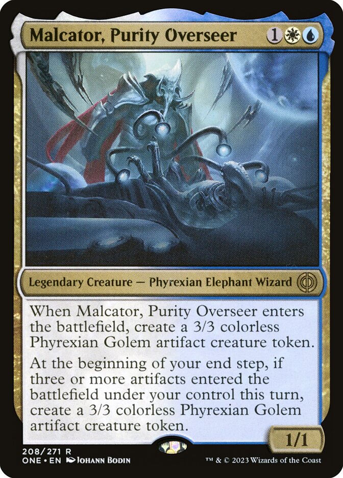 Malcator, Purity Overseer 208/271 (Phyrexia: All Will Be One)  | Good Games Cannington