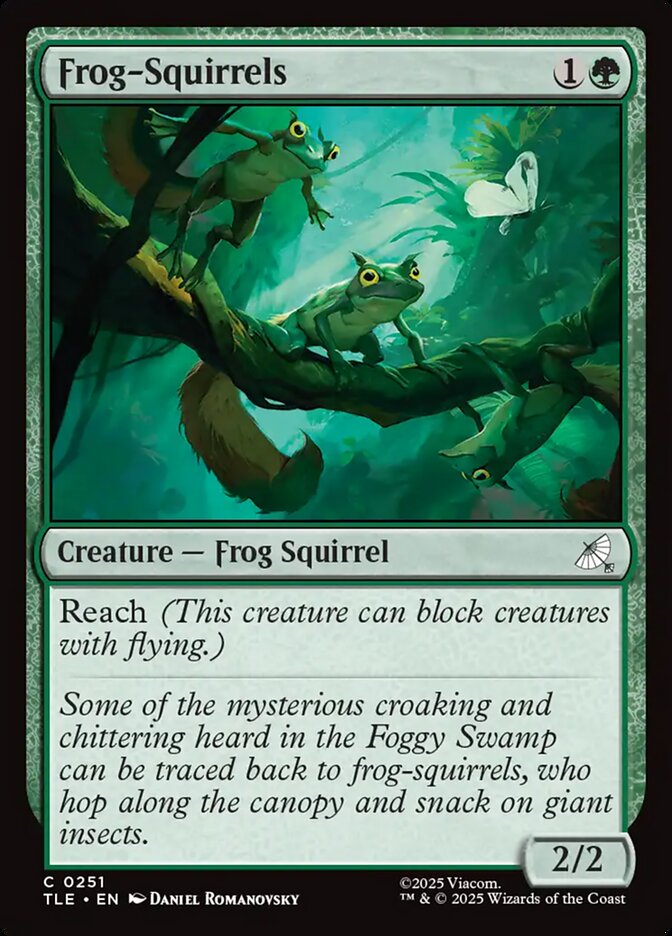 Frog-Squirrels 251 (Avatar: The Last Airbender: Eternal-Legal)  - Foil | Good Games Cannington