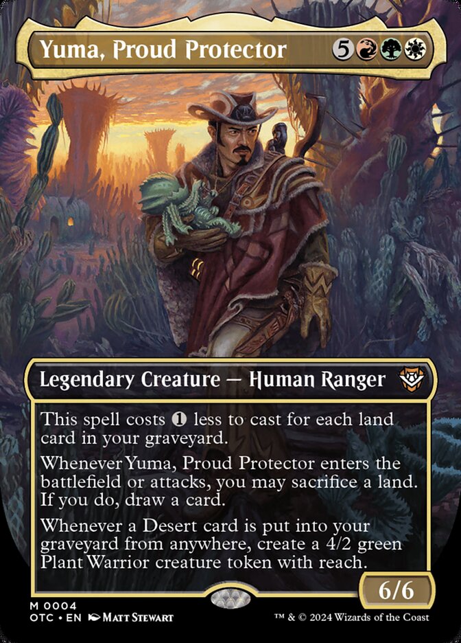 Yuma, Proud Protector 4 (Commander: Outlaws of Thunder Junction)  - Foil | Good Games Cannington