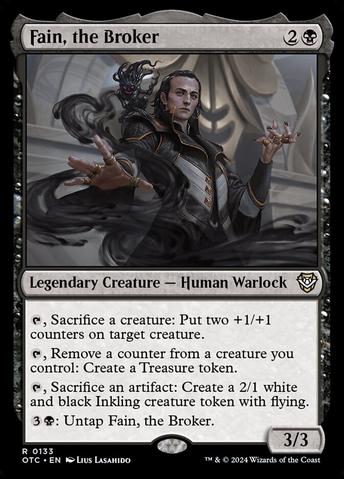 Fain, the Broker 133/342 (Commander: Outlaws of Thunder Junction)  | Good Games Cannington