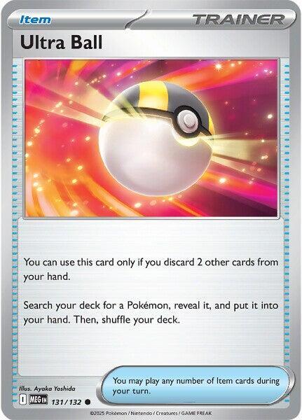Ultra Ball (ME01: Mega Evolution)  - Reverse Holofoil | Good Games Cannington